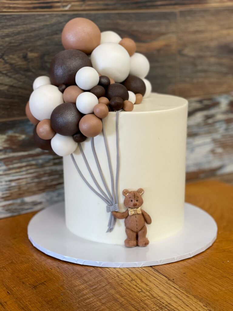 Custom baby shower cake by Soul Cakes by Tanya