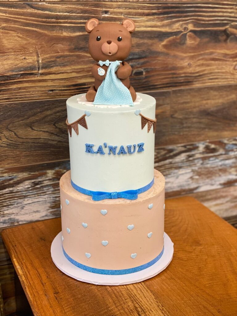 Custom baby shower cake by Soul Cakes by Tanya