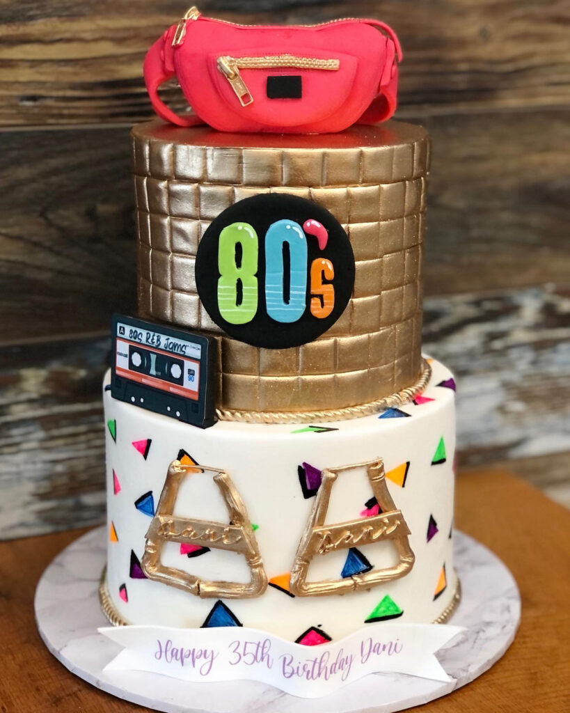 Custom birthday cake by Soul Cakes by Tanya
