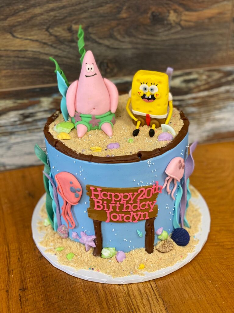 Custom birthday cake by Soul Cakes by Tanya