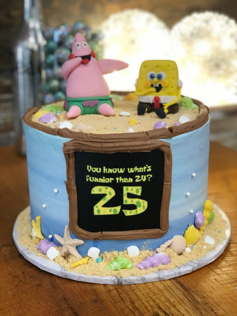 Custom birthday cake by Soul Cakes by Tanya