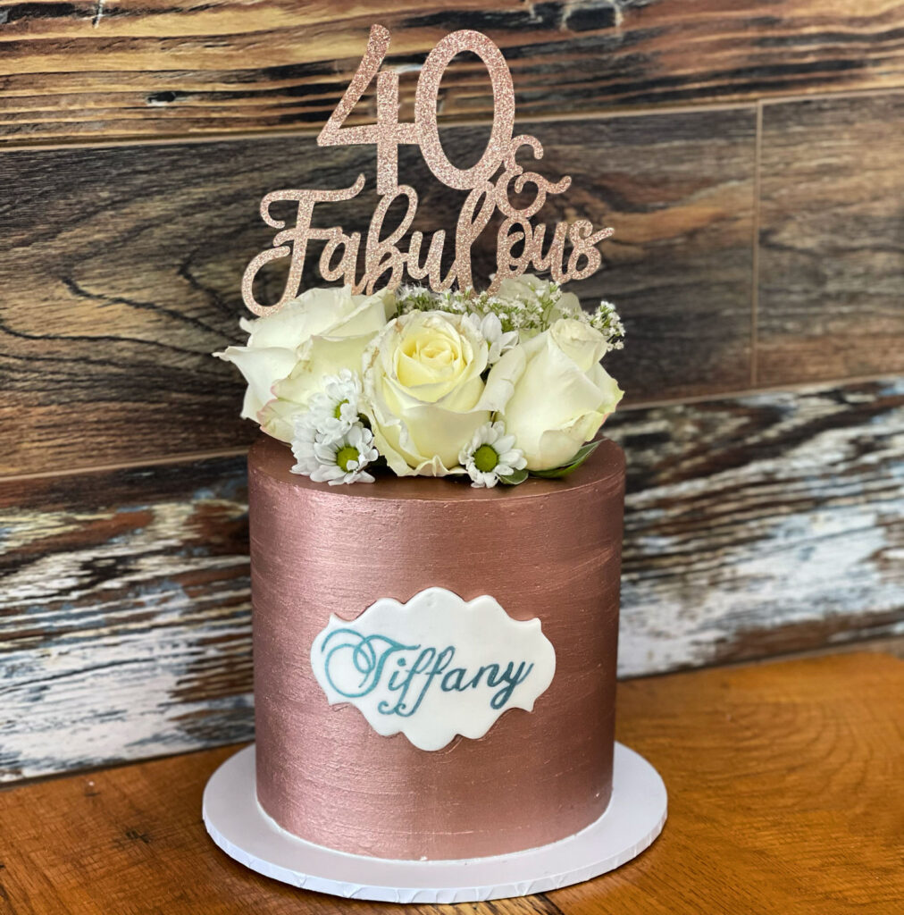 Custom birthday cake by Soul Cakes by Tanya