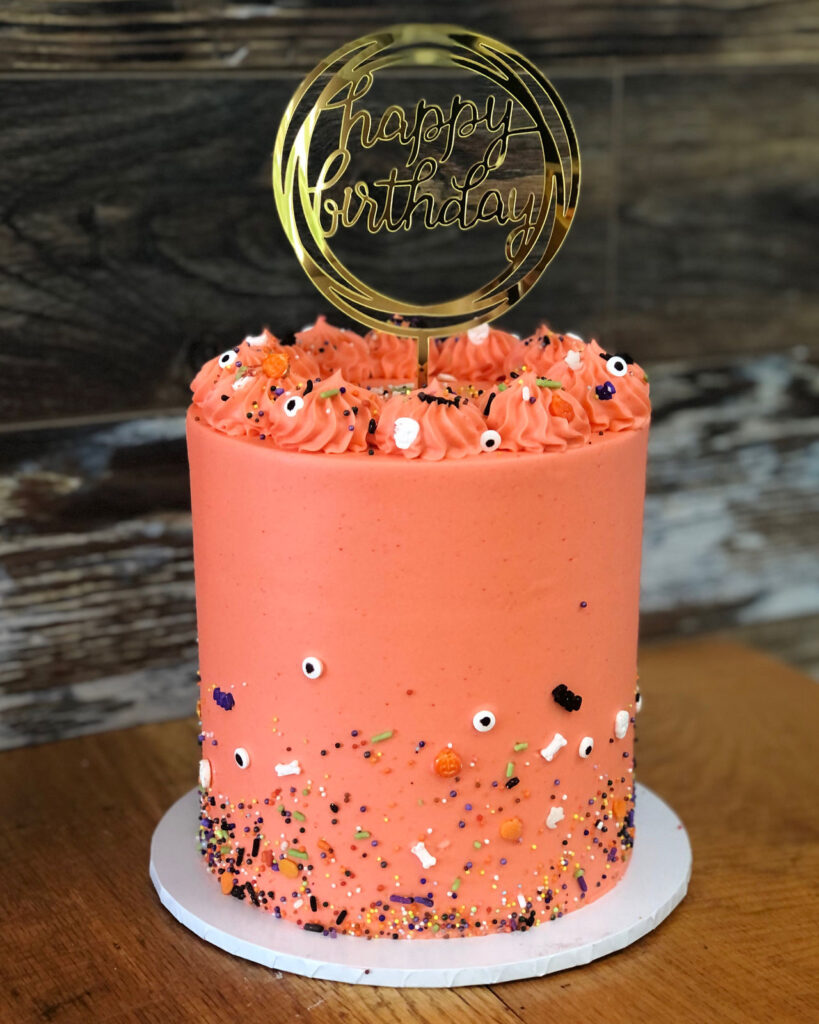 Custom birthday cake by Soul Cakes by Tanya