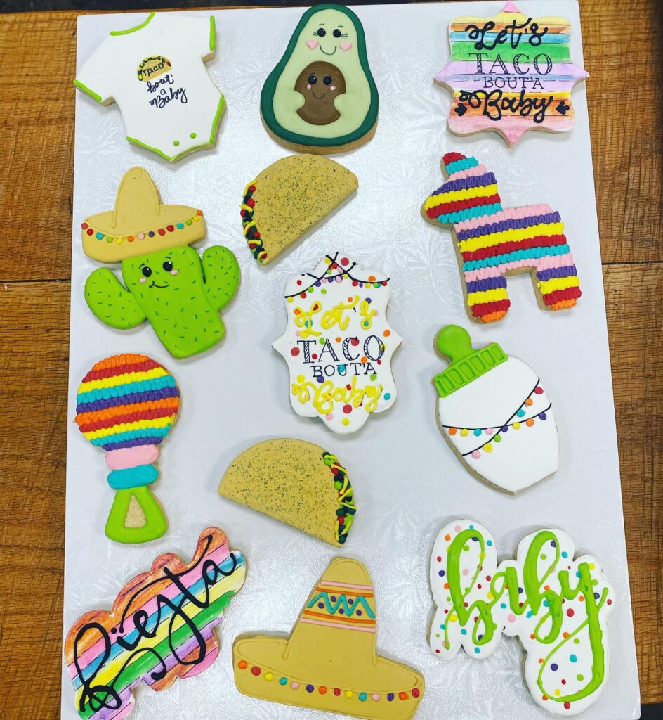 Decorated custom cookies by Soul Cakes by Tanya