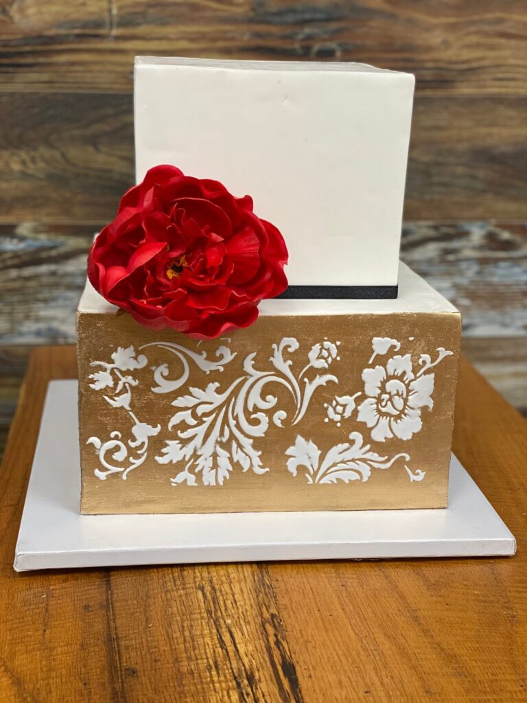 Custom wedding cake by Soul Cakes by Tanya