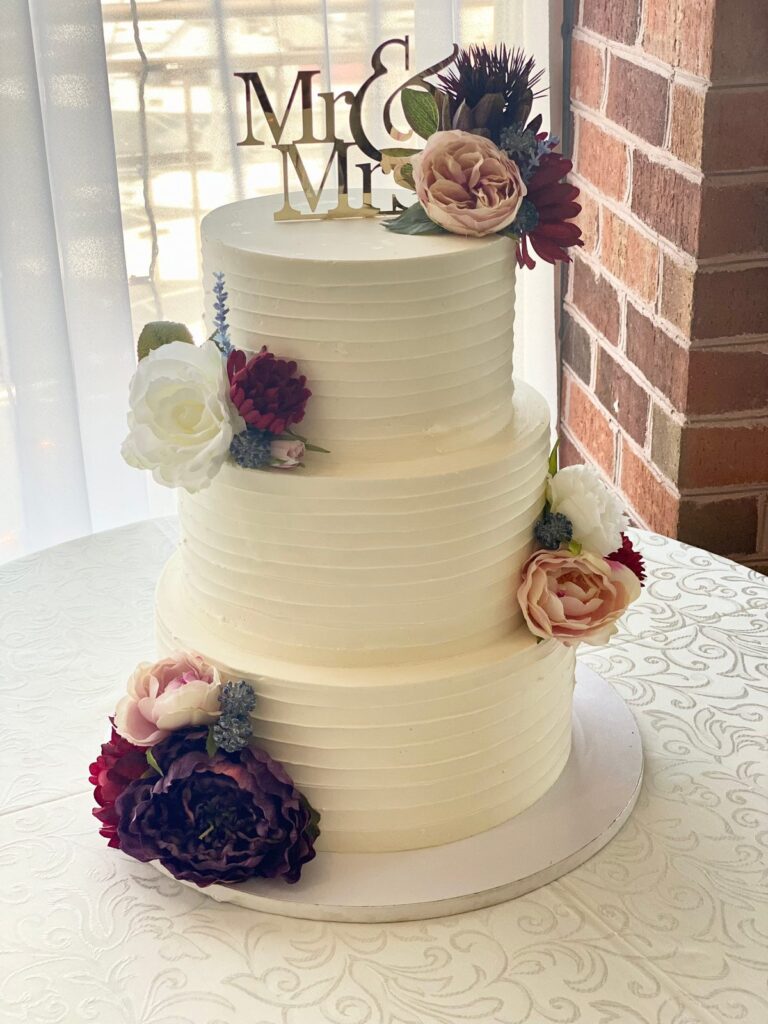 Custom wedding cake by Soul Cakes by Tanya