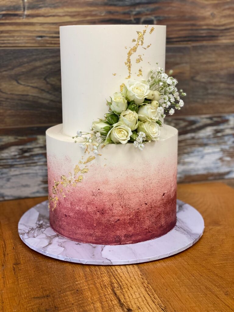 Custom wedding cake by Soul Cakes by Tanya
