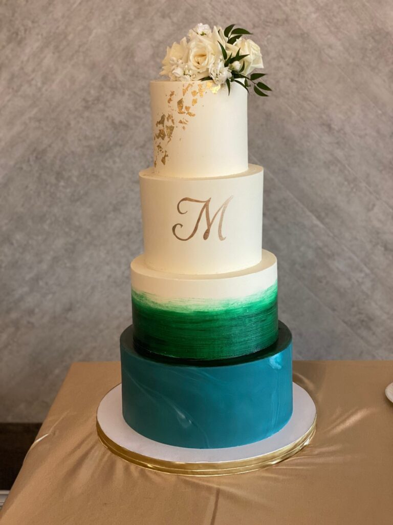 Custom wedding cake by Soul Cakes by Tanya