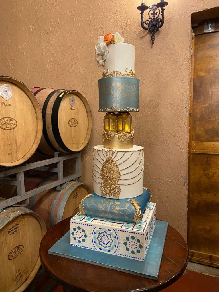 Custom wedding cake by Soul Cakes by Tanya