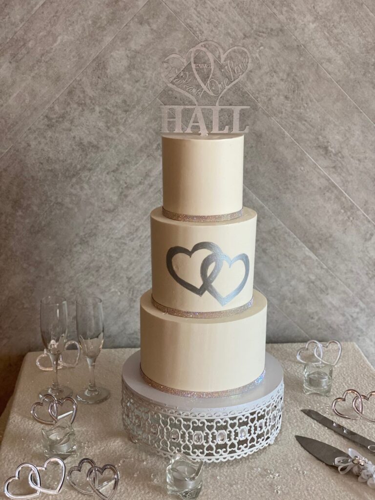 Custom wedding cake by Soul Cakes by Tanya